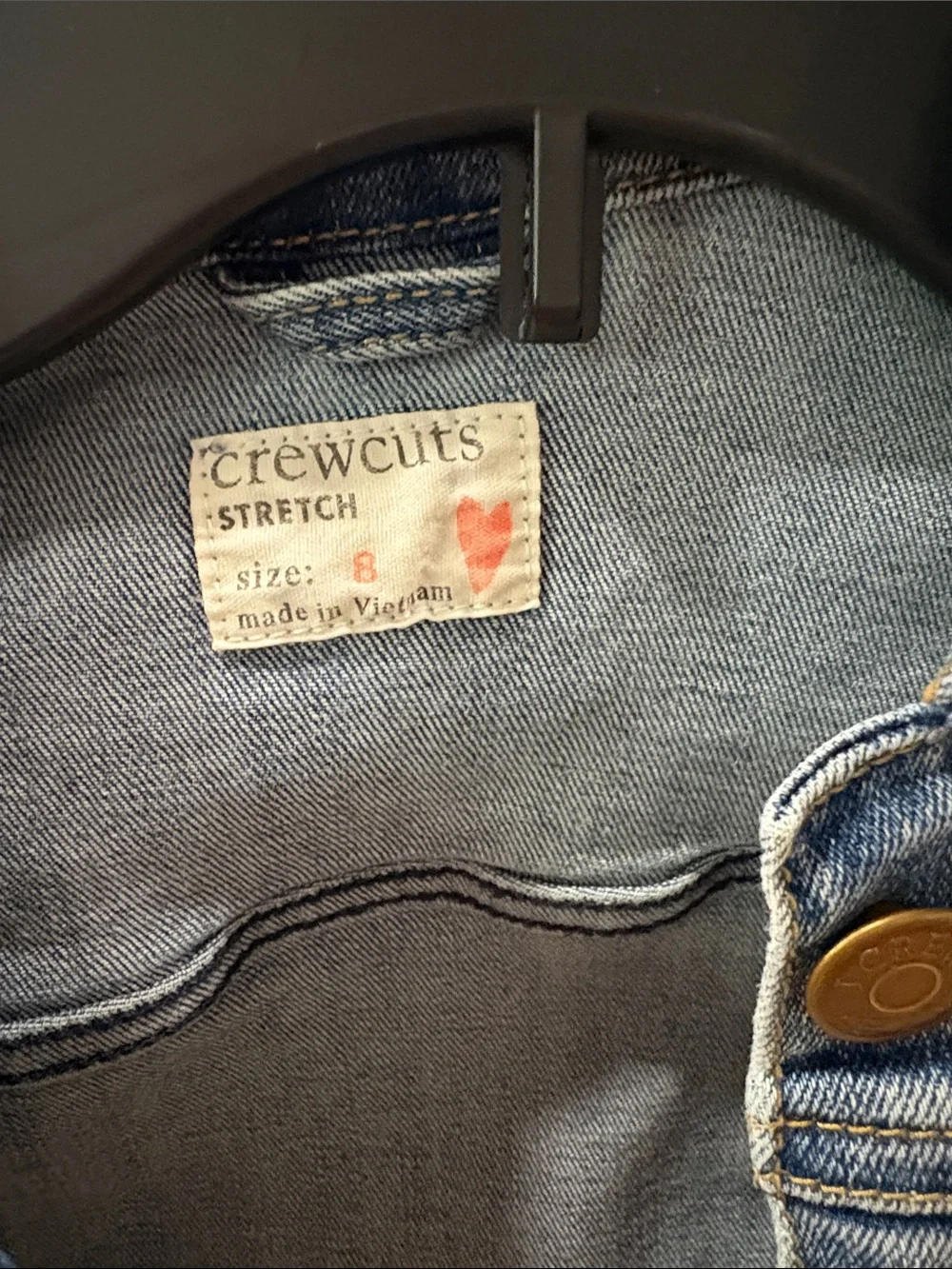 Children's Light Wash Denim Jacket